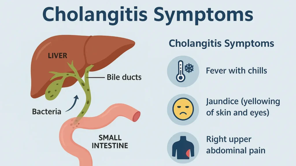 cholangitis symptoms