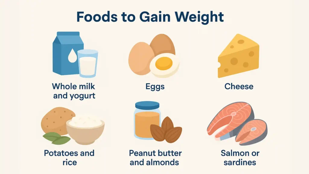  foods to gain weight