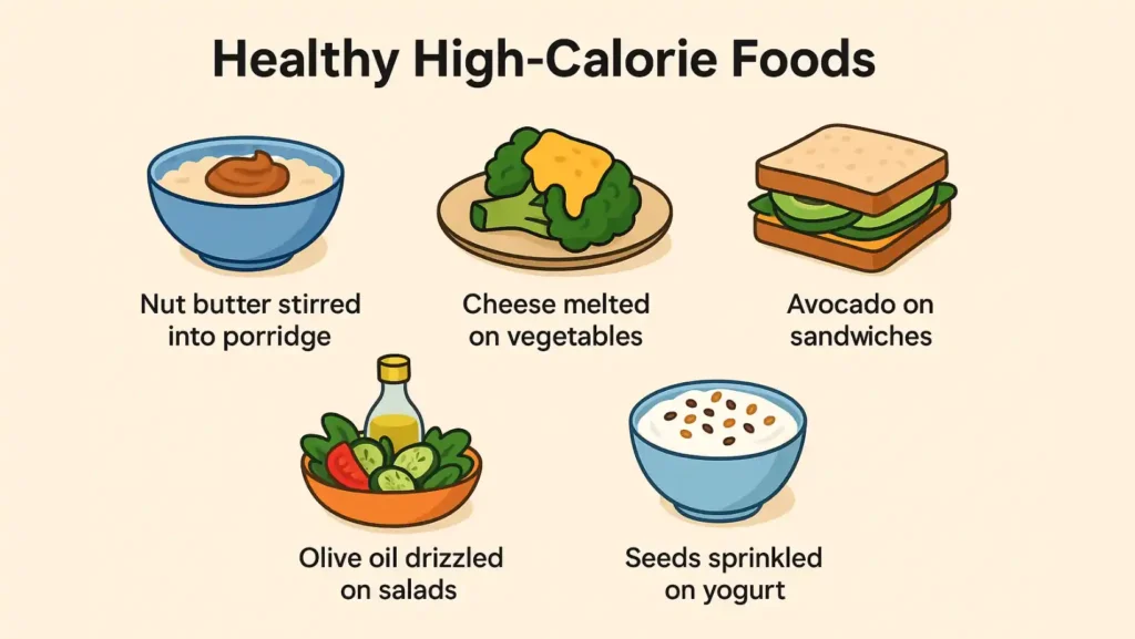  healthy high-calorie foods