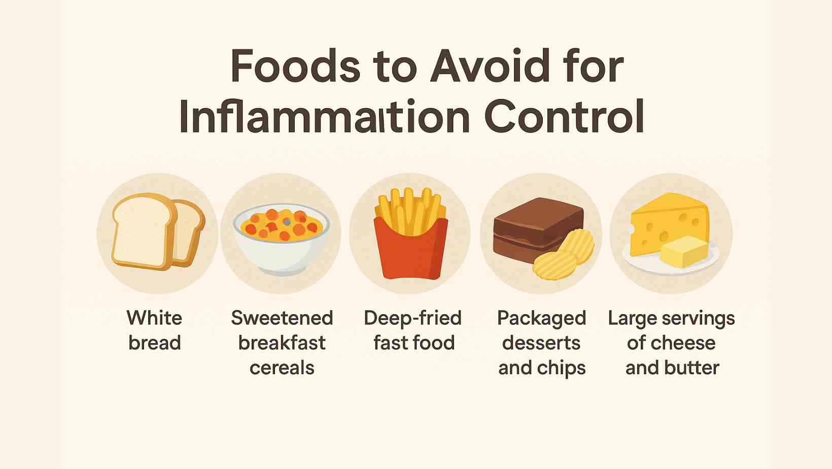 foods to avoid for inflammation