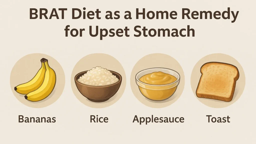 home remedies for upset stomach