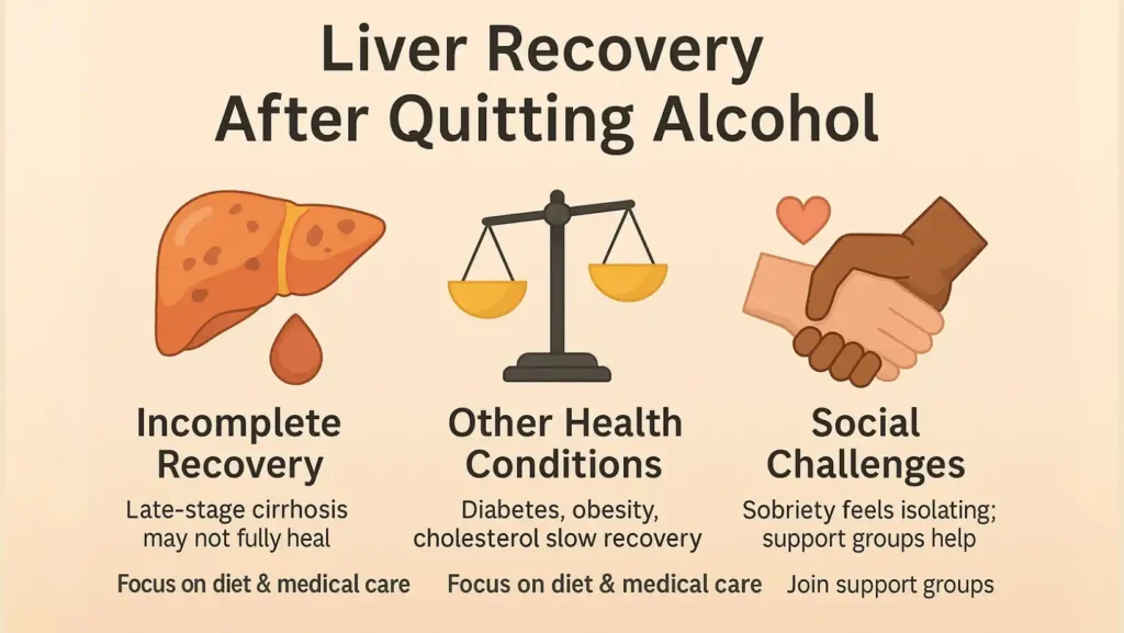liver recovery after quitting alcohol​