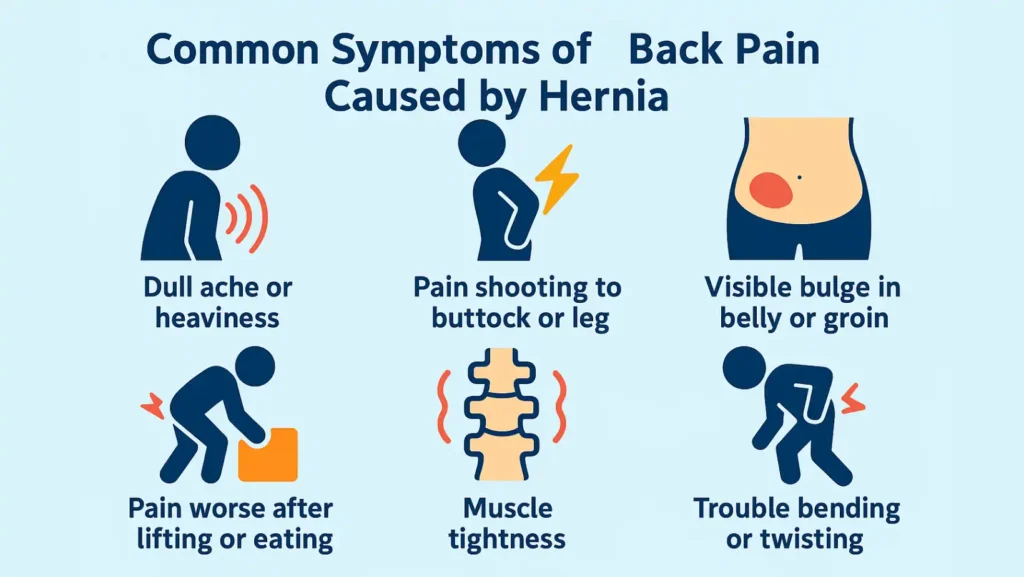 Can A Hernia Cause Back Pain Symptoms Causes Treatment