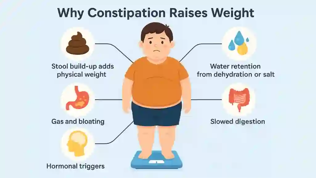 Why Does Constipation Cause Weight Increase