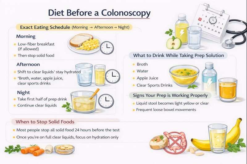 Diet On The Day Before Your Colonoscopy