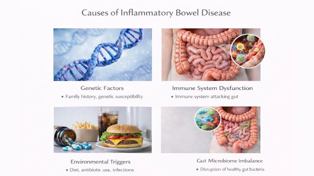 Causes of Inflammatory Bowel Disease