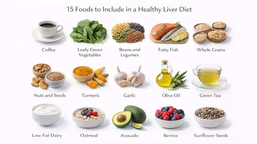 Fatty Liver Diet: A Practical Guide to Eating Right 2 15 Foods to Include in a Healthy Liver Diet