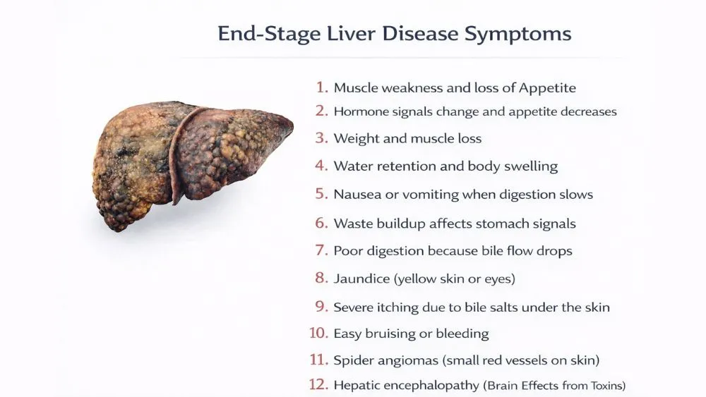End Stage Liver Disease Symptoms