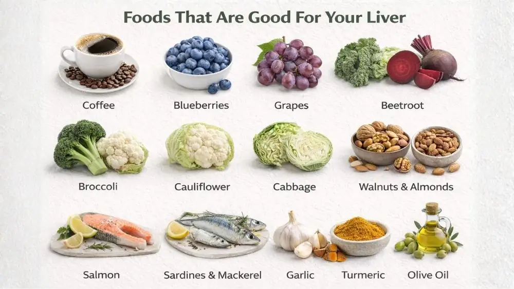 Foods For A Healthy Liver: What To Eat And What To Avoid 2 Foods That Are Good For Your Liver
