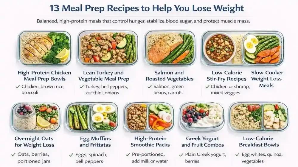 Meal Prep for Weight Loss: Simple Plans That Actually Work 2 Meal Prep Recipes to Help You Lose Weight