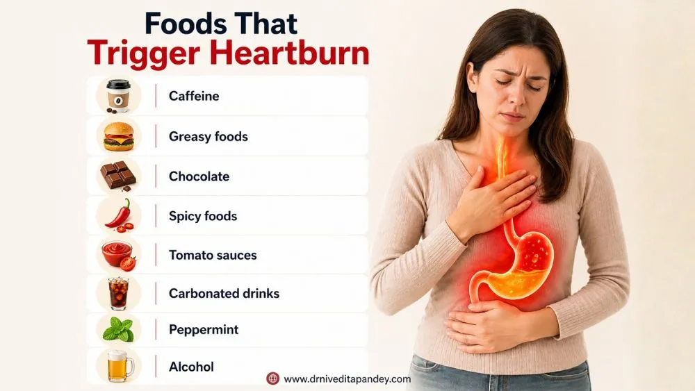 Foods That Trigger Heartburn
