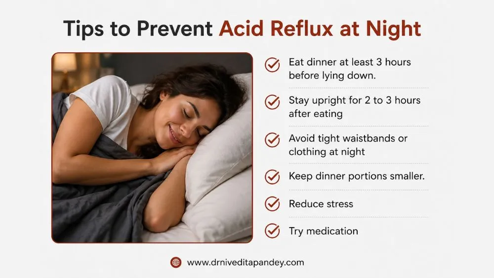 Ways to Prevent Nighttime Acid Reflux