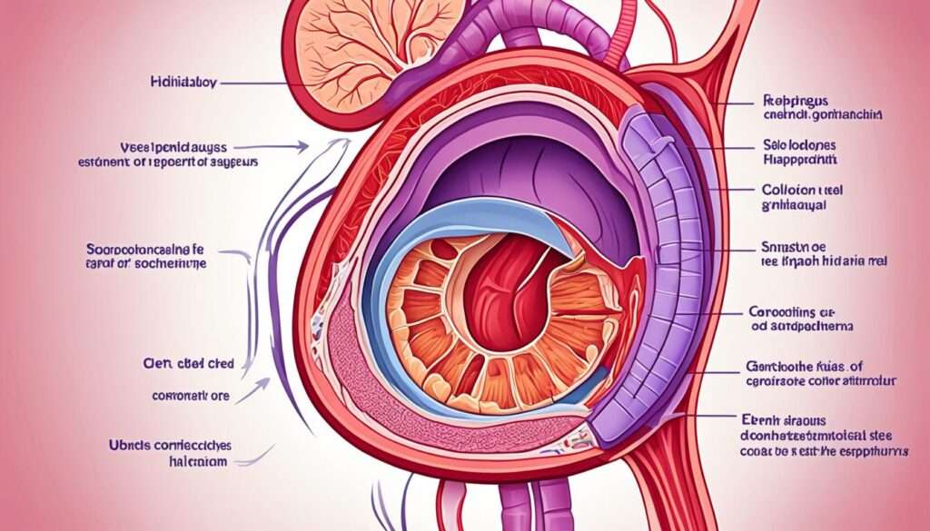 hiatal hernia and esophageal strictures