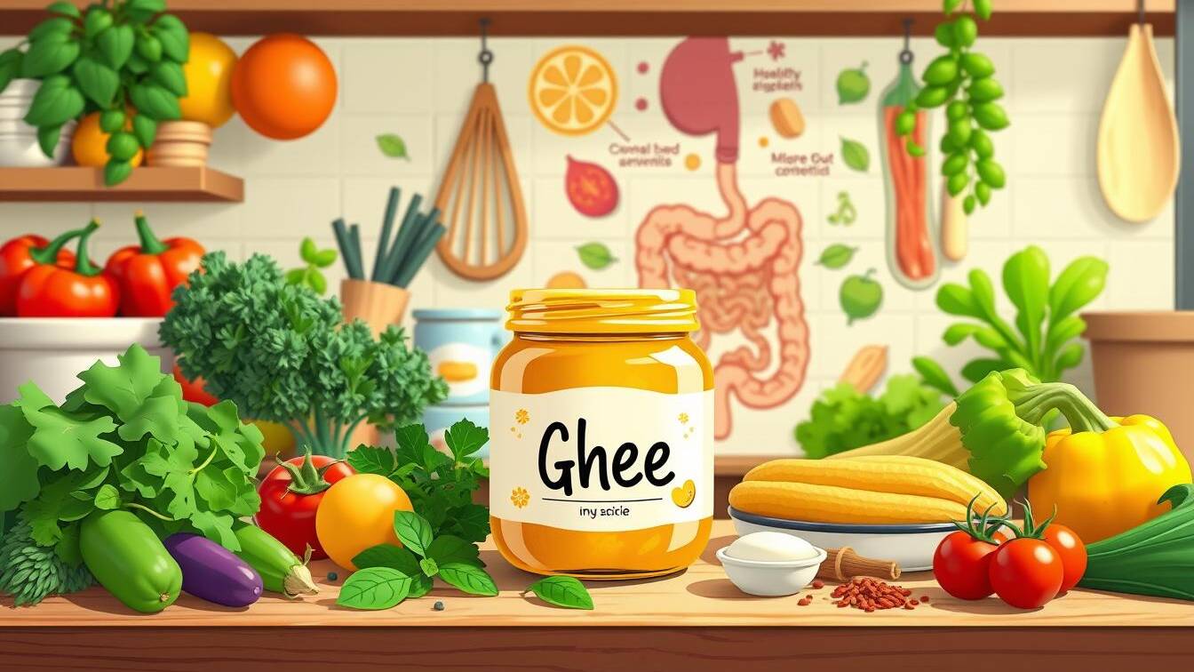 ghee improving gut health, Ghee And Gut Health