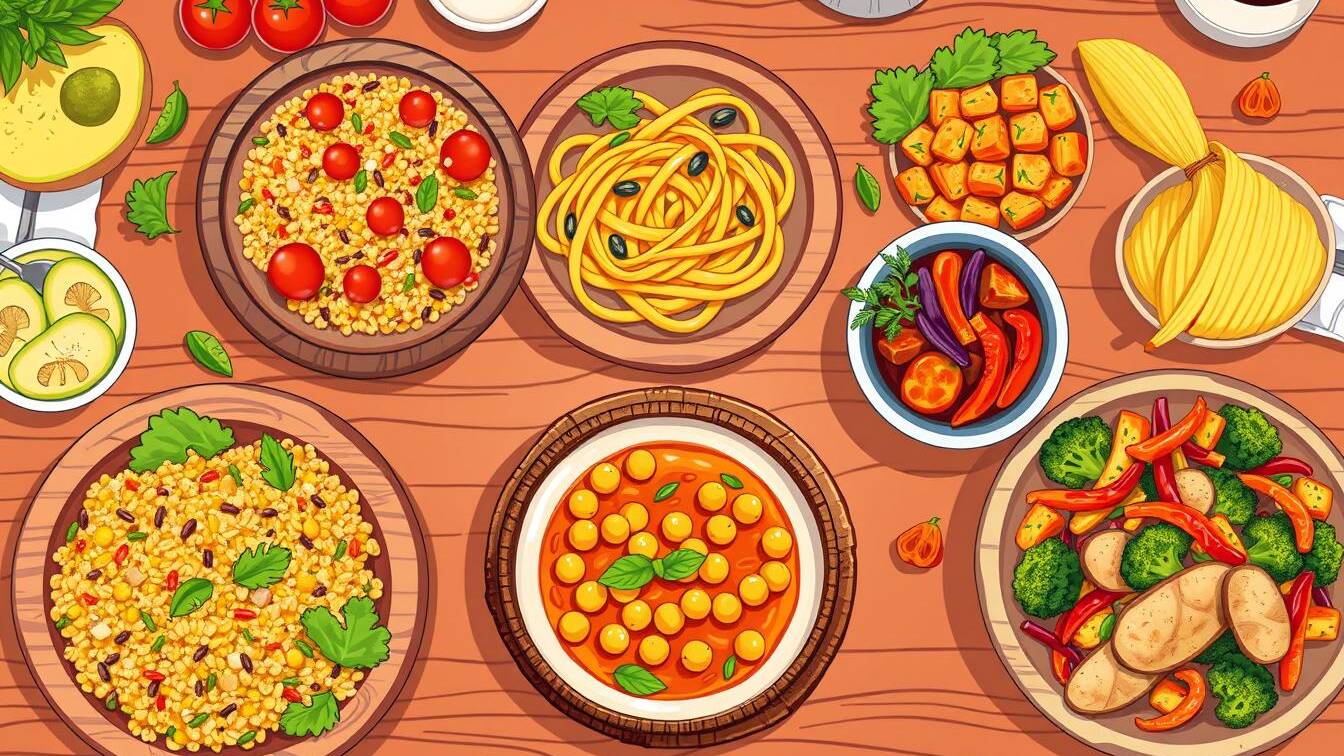 Healthy Vegetarian Dinner Recipes: Delicious and Nutritious Meal Ideas 6 healthy vegetarian dinner recipes