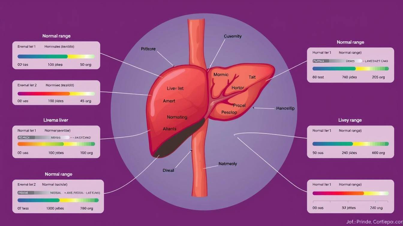 liver function normal range