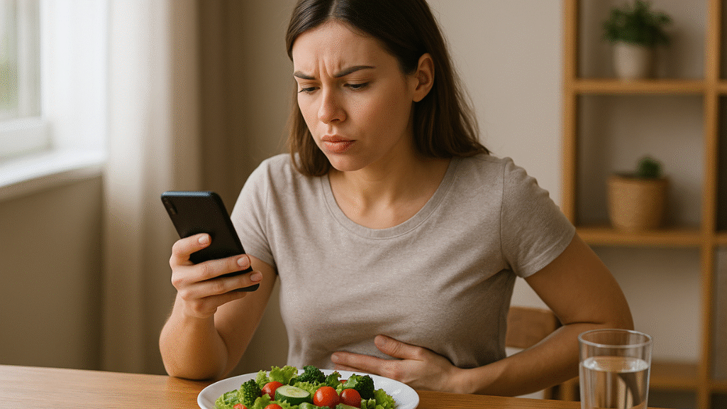 screen time and digestion