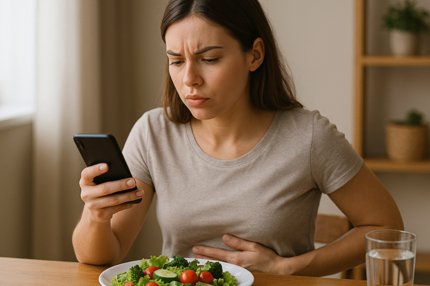 screen time and digestion