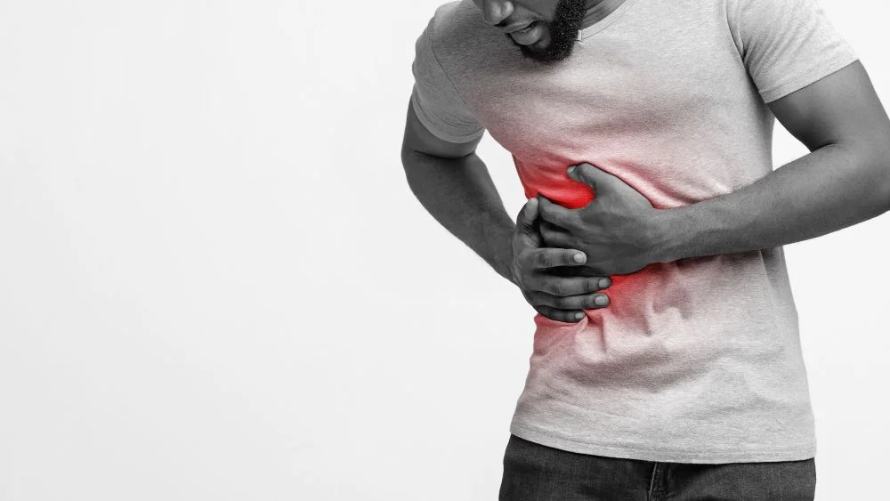 what causes liver pain